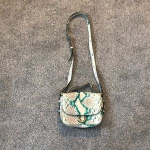 NWOT JCrew Snakeskin Purse